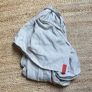 Sakura bloom flax linen ring sling